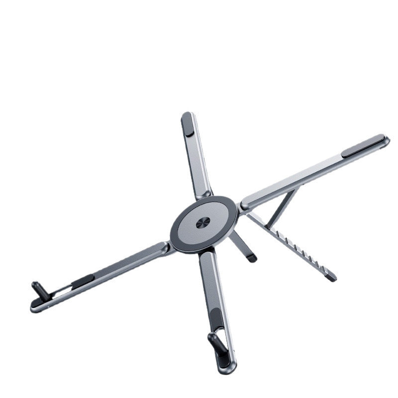 Aluminum Portable Multi-Functional Magnetic 3-in-1 Stand for Tablet, Smartphone, and Laptop