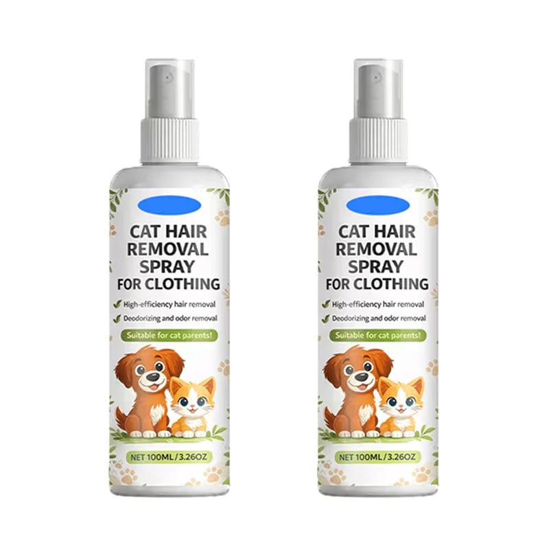 Pet Hair Removal Spray for Fabrics and Clothing