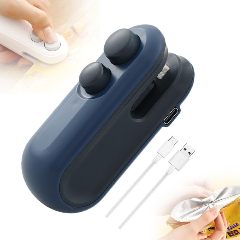 š„Mini Bag Sealer with Cutter and Magnet