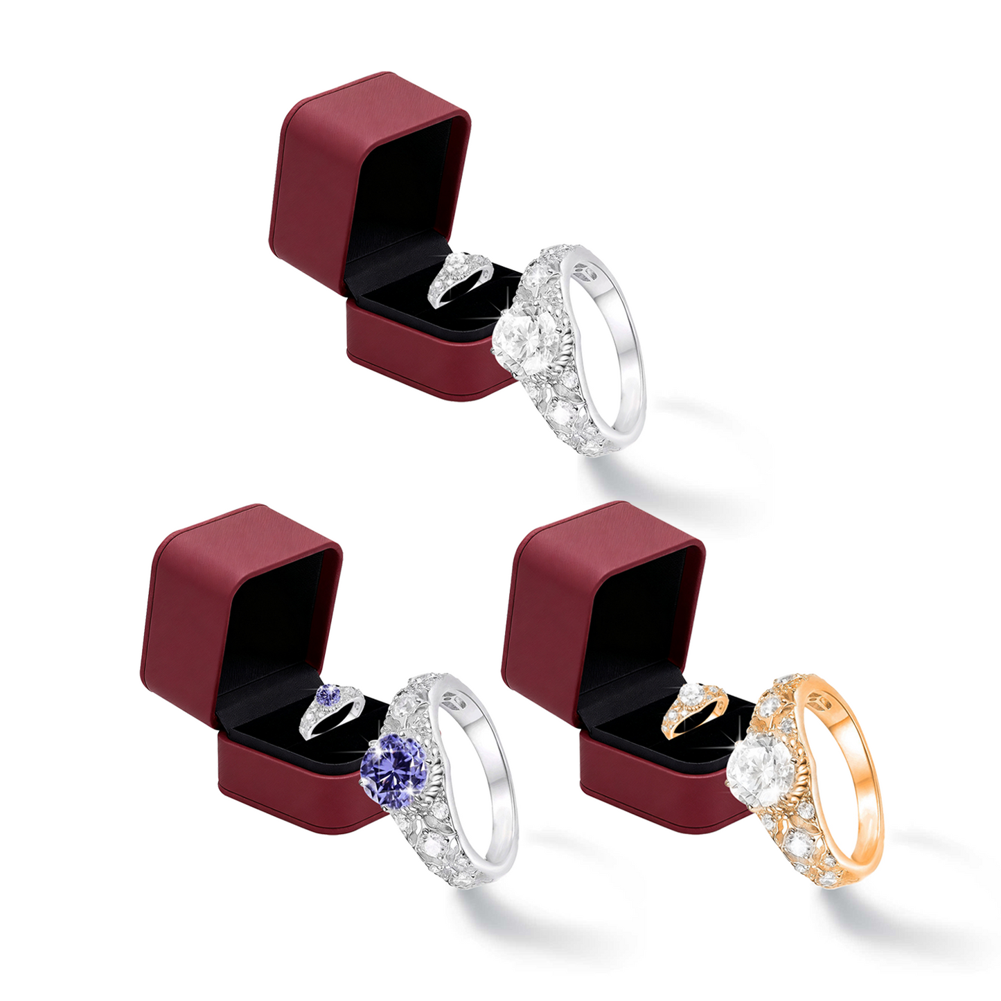 š„Last Day Promotion 88% OFF š„- Misspone Magnetology Moissanite Diamond Ringš