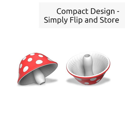 Mushroom-shaped household mini funnel