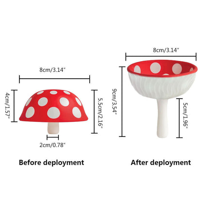 Mushroom-shaped household mini funnel