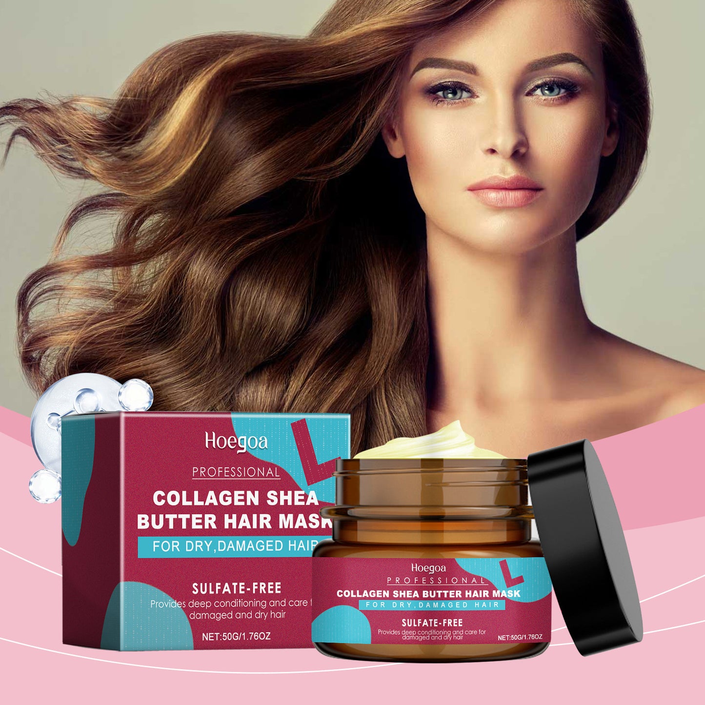 Keratin Hair Care and Nourishing Mask 50g