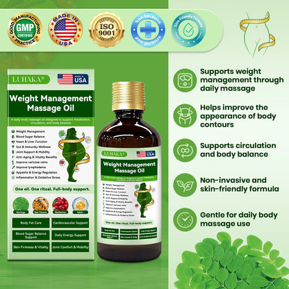 Luhaka® Weight Management Massage Oil