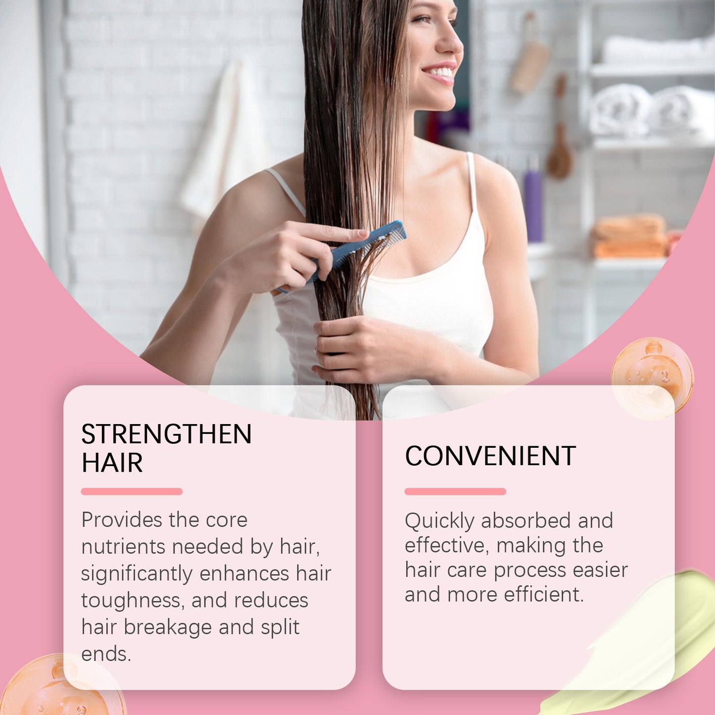 Keratin Hair Care and Nourishing Mask 50g