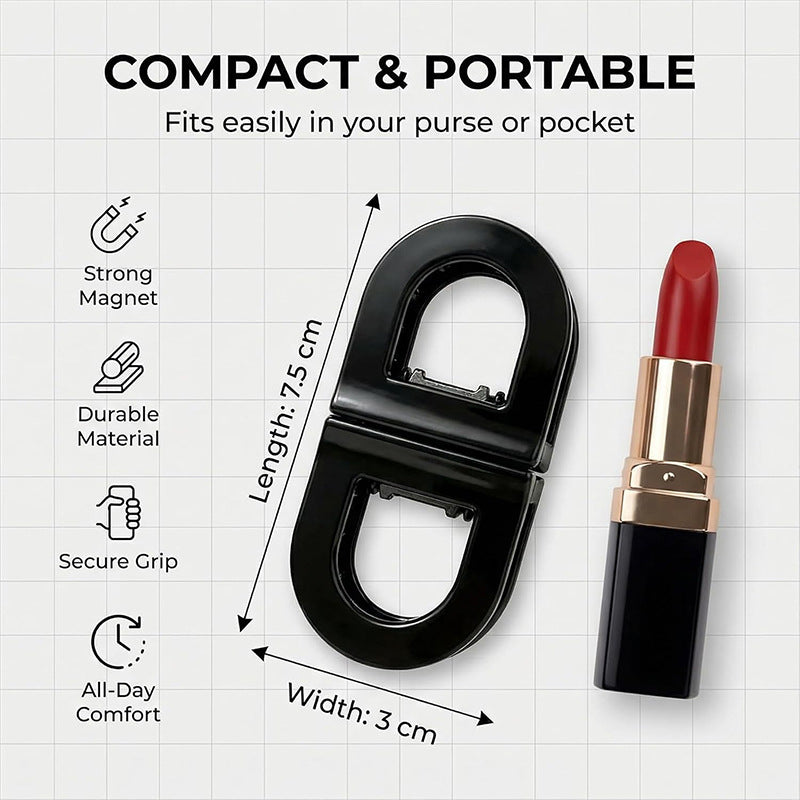 Women's Seamless Magnetic Hair Clip Decoration