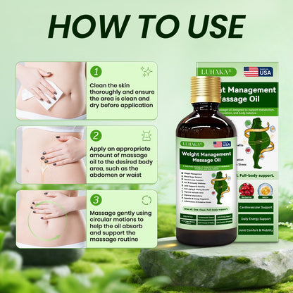 Luhaka® Weight Management Massage Oil