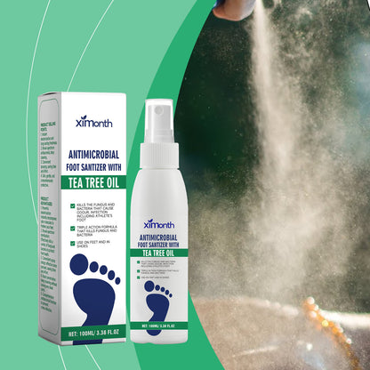 XIMONTH Foot Care Spray: Moisturizing, Hydrating, and Odor-Neutralizing Treatment for Dry Heels
