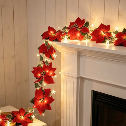 Artificial rattan, artificial flowers