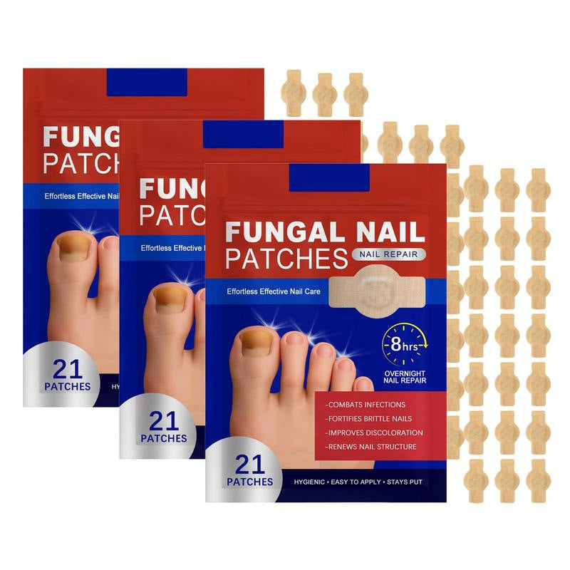 Nail Repair and Correction Patch, Gray Nail Patch, Gel for Foot Care, Ingrown Toenail Inflammation Relief Patch, Antibacterial Patch, Nail Protection Patch