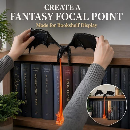 Dragon Shelf Light – Dragon-shaped bookshelf decoration