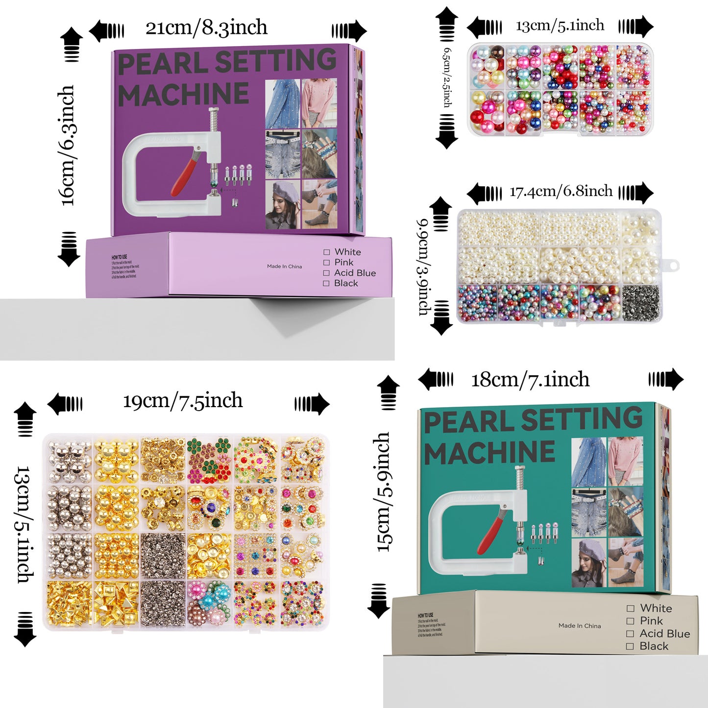 Manual Beading Machine — DIY Pearl Beading Tool, New Upgraded Version