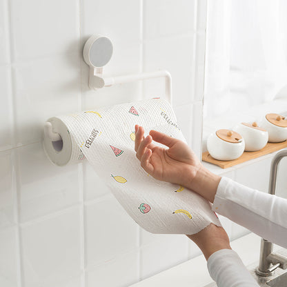 Kitchen disposable cloths—non-linting, oil-resistant, specially designed for kitchen use; pull-out paper towels suitable for both dry and wet cleaning, ideal for lazy users.
