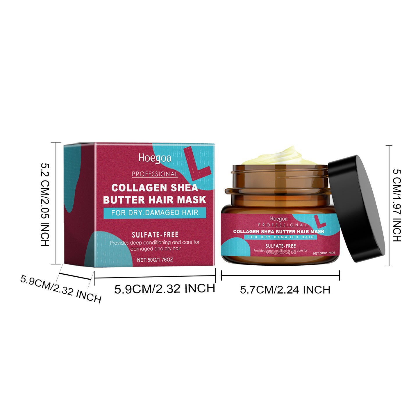 Keratin Hair Care and Nourishing Mask 50g