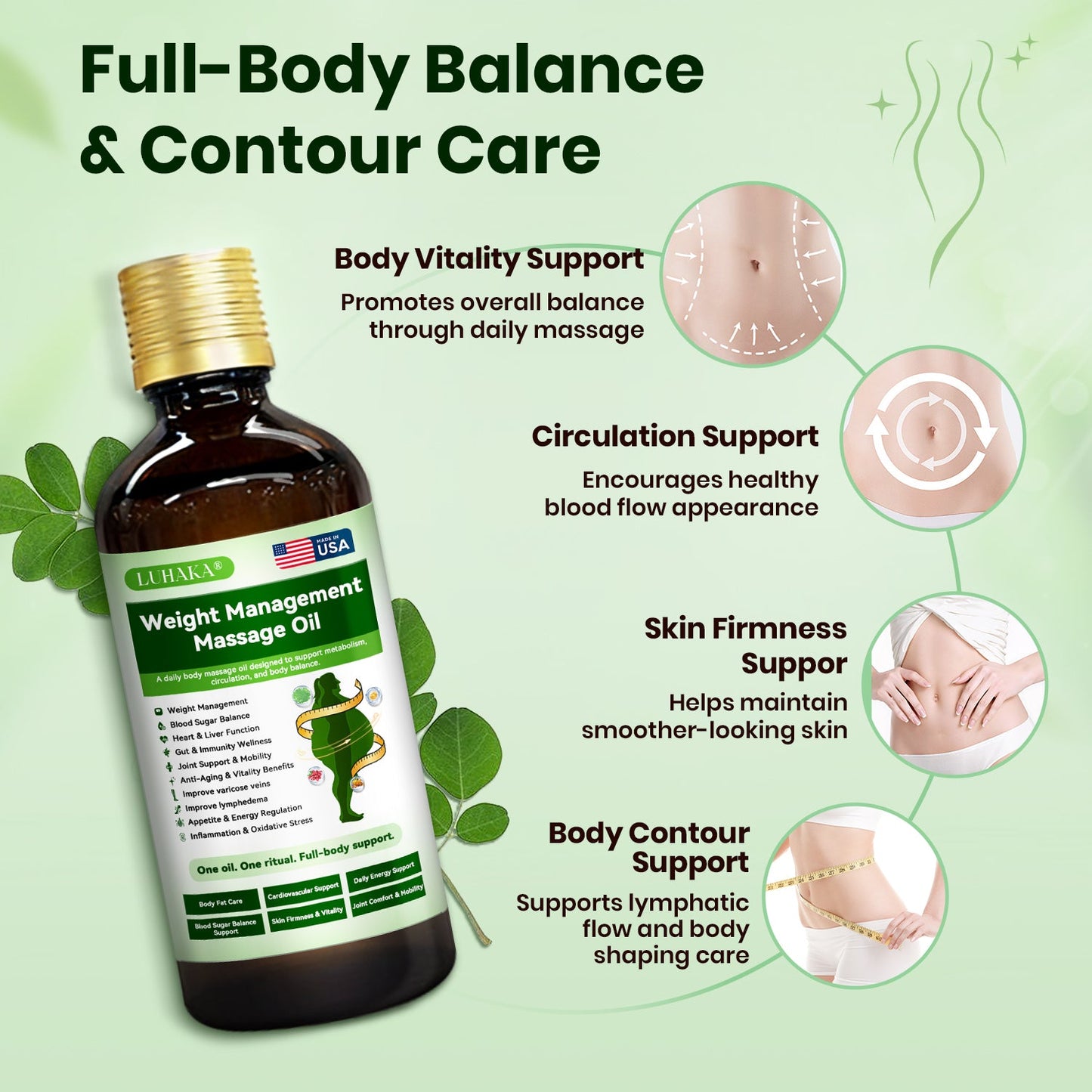 Luhaka® Weight Management Massage Oil