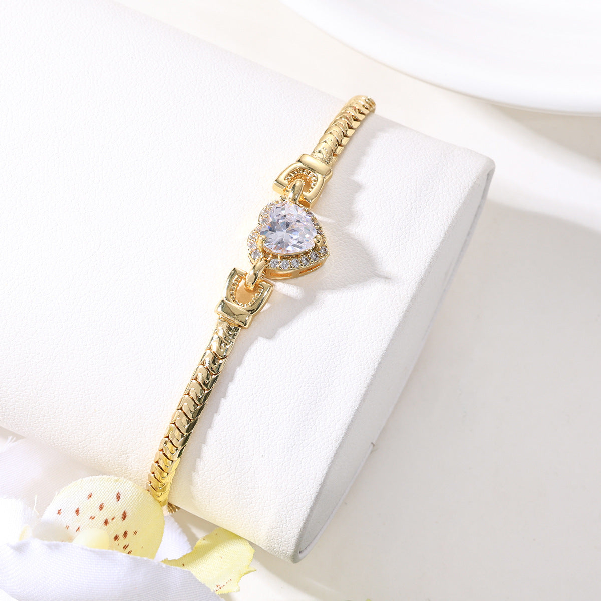 Golden Diamond Bracelet