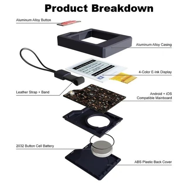 E-Ink Screen Tracker-For Android and iOS