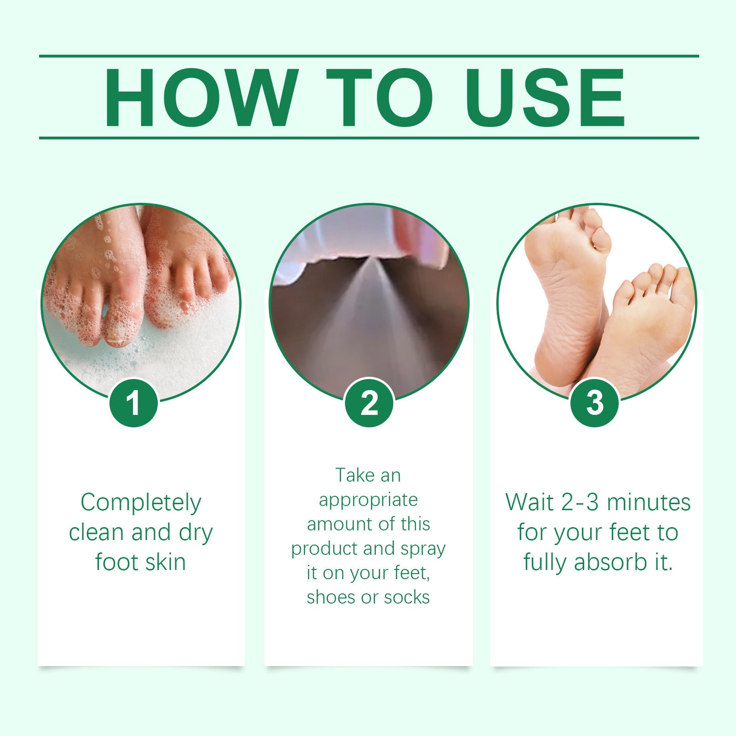 XIMONTH Foot Care Spray: Moisturizing, Hydrating, and Odor-Neutralizing Treatment for Dry Heels