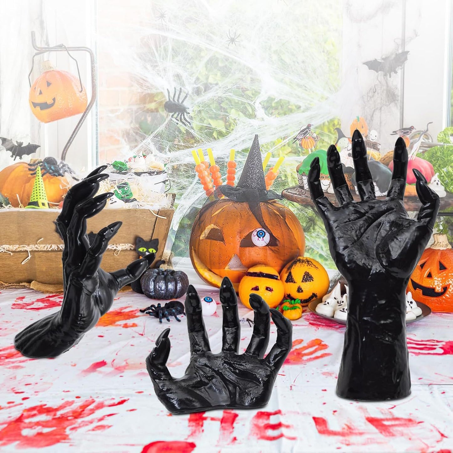 Witch Demon Hand Wall Hanging Statu