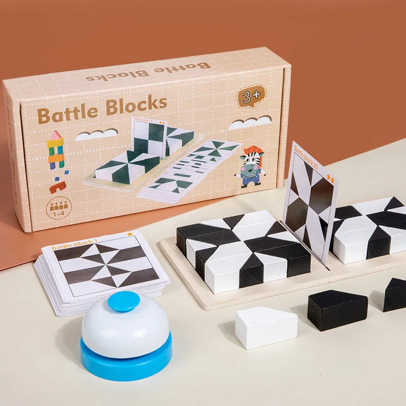 32 pcs blocks + 40 pcs cards + clock(🔥Competition version)