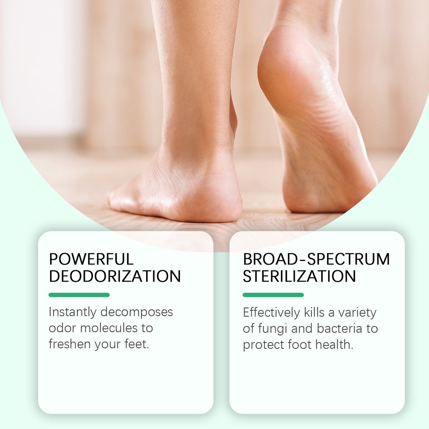 XIMONTH Foot Care Spray: Moisturizing, Hydrating, and Odor-Neutralizing Treatment for Dry Heels
