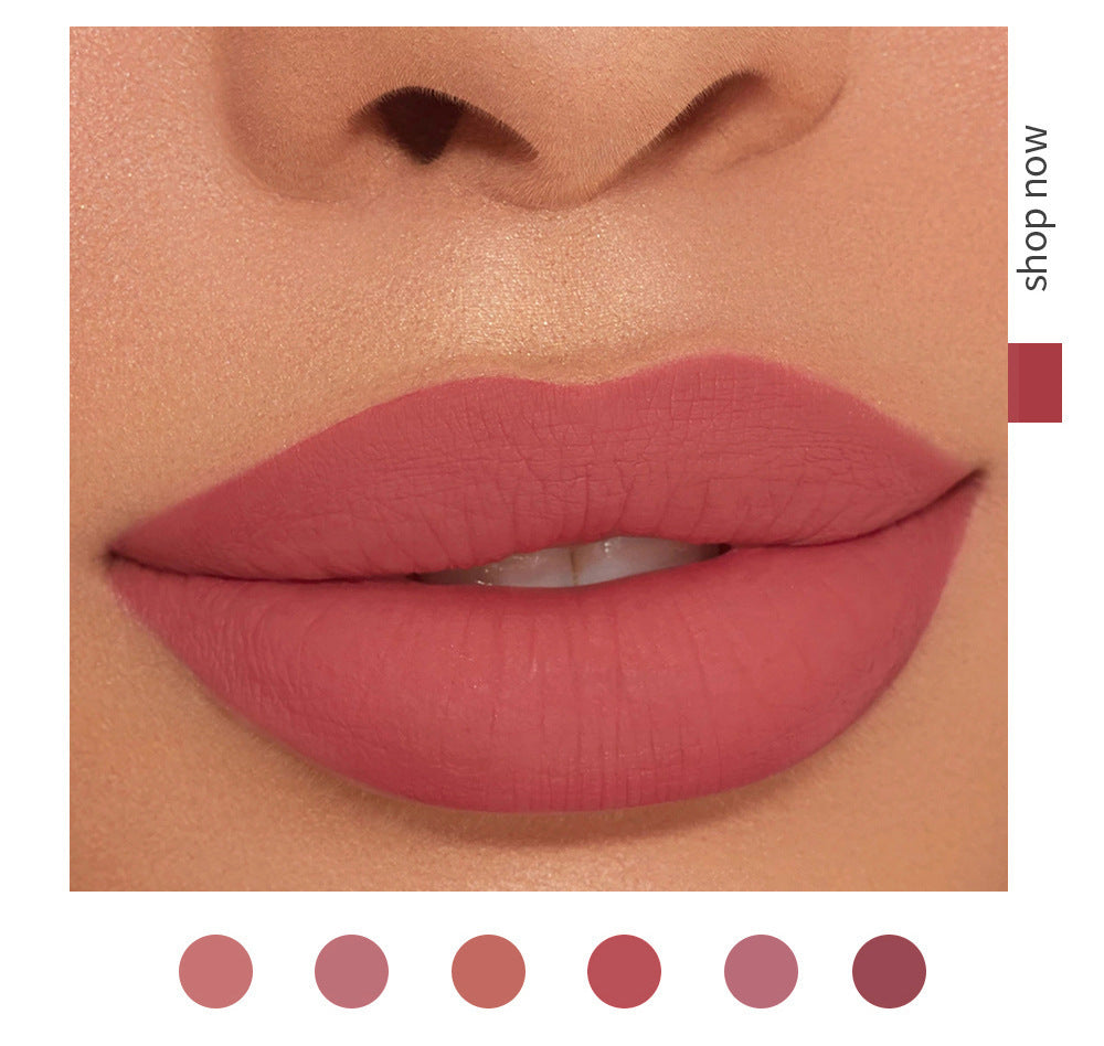 HanDaiYan Genuine Non-Transfer Liquid Lipstick Set (6 Pieces)