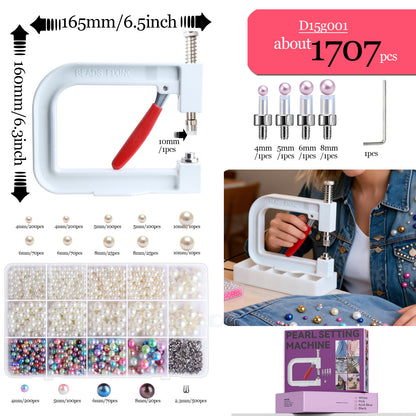 Manual Beading Machine — DIY Pearl Beading Tool, New Upgraded Version