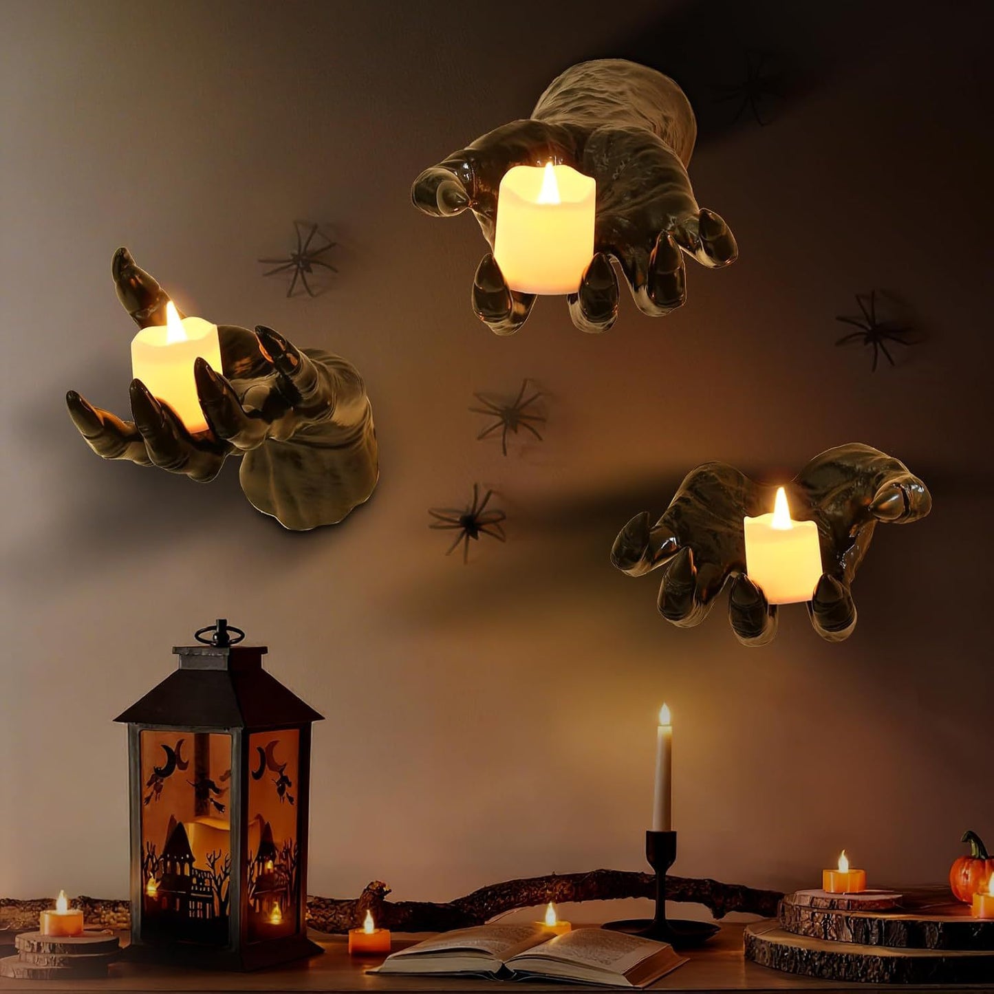 Witch Demon Hand Wall Hanging Statu