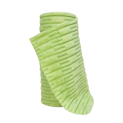 Bamboo-Textured Peel-Apart Microfiber Cloth — Reusable, Dual-Purpose (Dry & Wet), Effortless Cleaning for Busy Homes