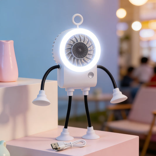 Who doesn’t have this cute robot fan yet