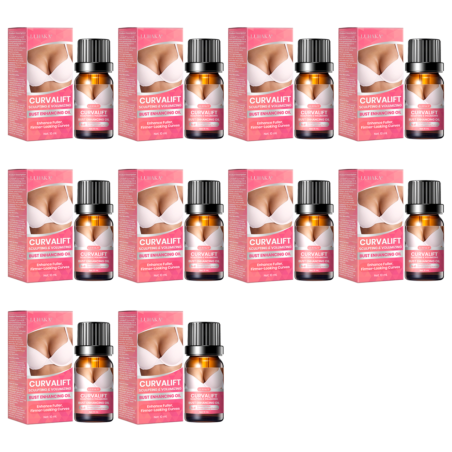 Luhaka® Curvalift Sculpting & Volumizing Bust Enhancing Oil