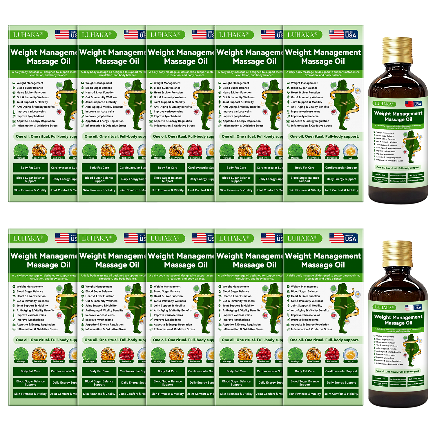 10 Bottles – Buy 5 Get 5 Free – Most Popular