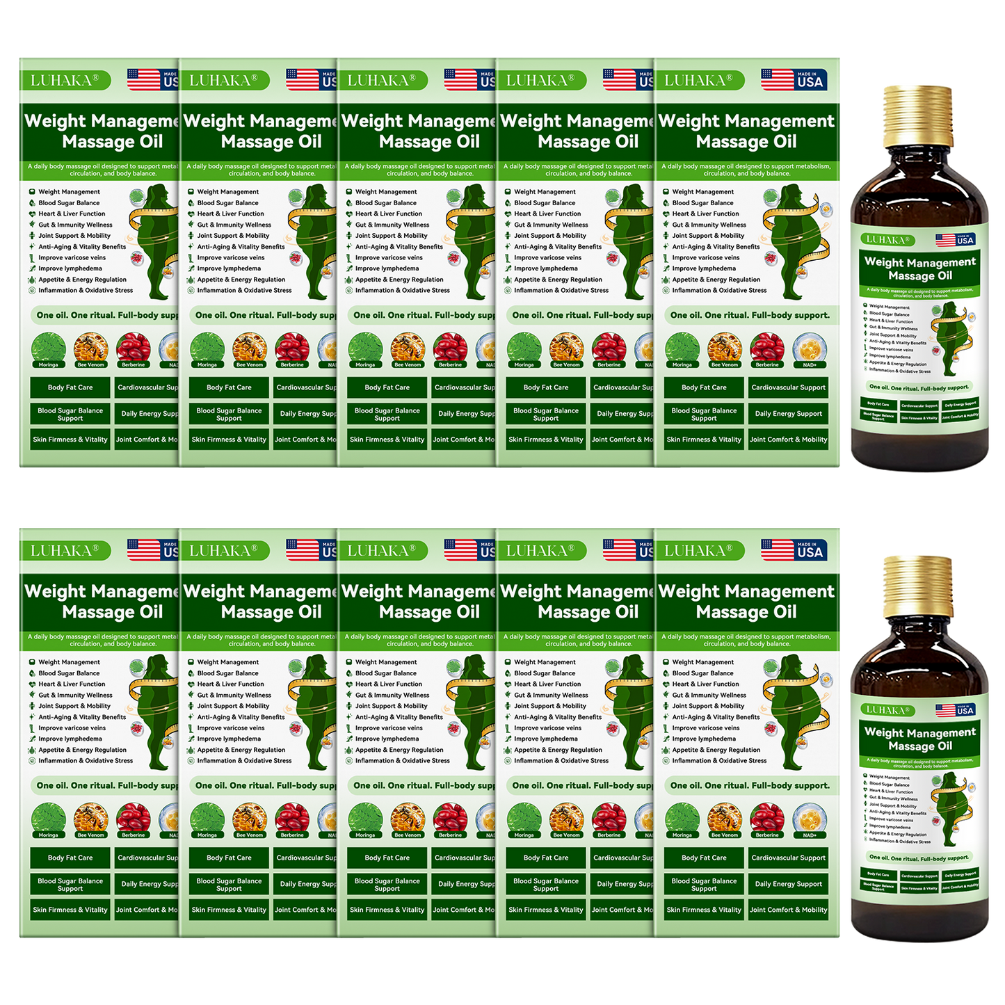 Luhaka® Weight Management Massage Oil