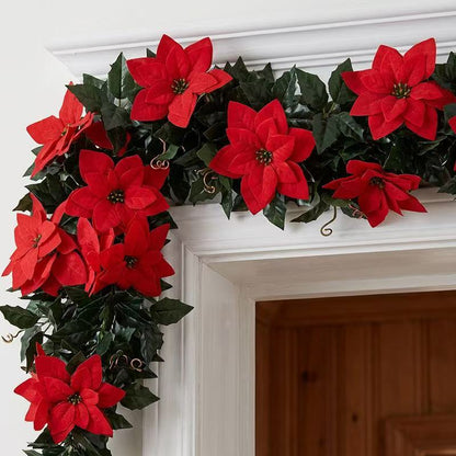 Artificial rattan, artificial flowers