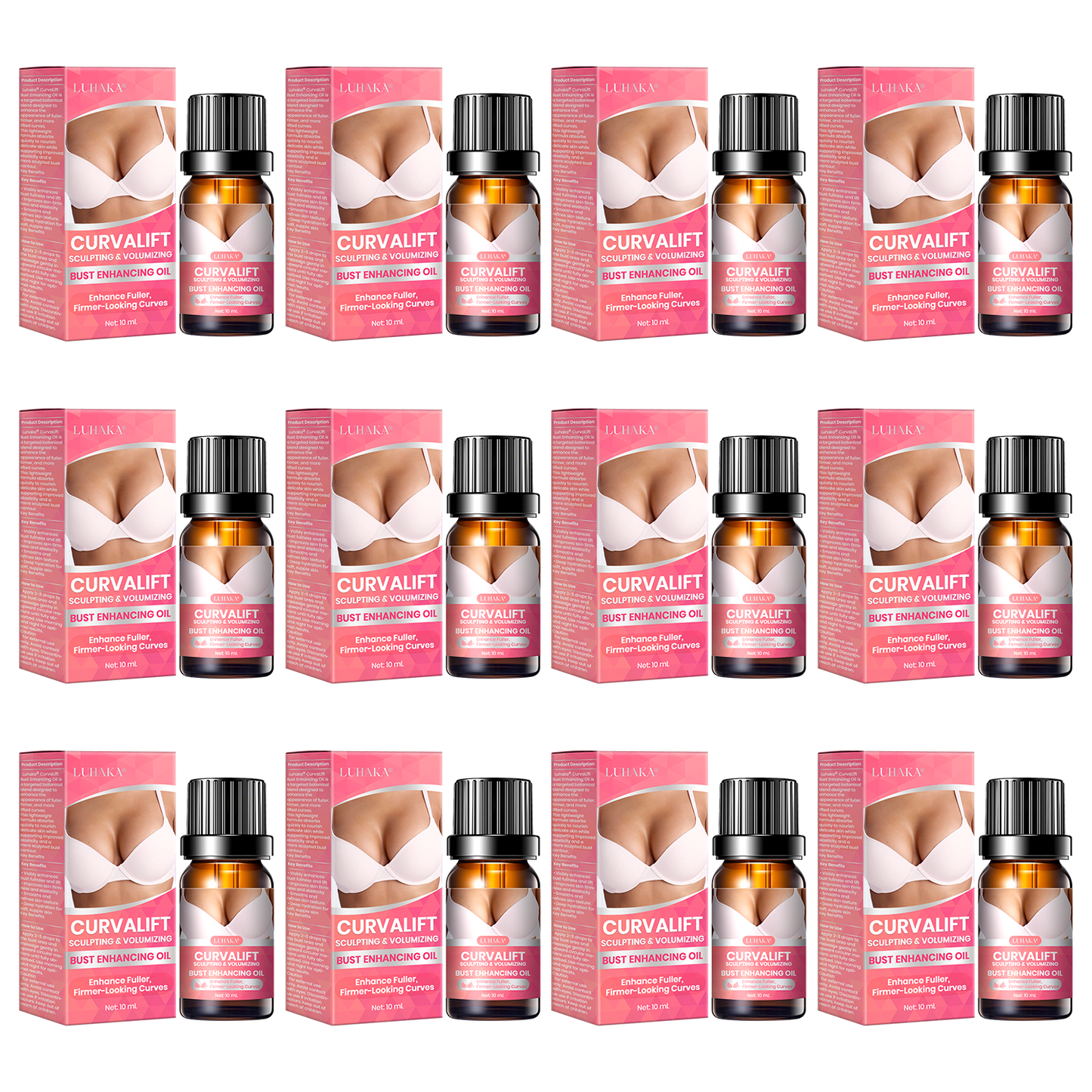 Luhaka® Curvalift Sculpting & Volumizing Bust Enhancing Oil