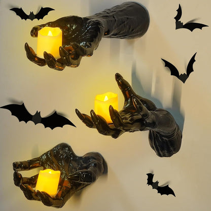 Witch Demon Hand Wall Hanging Statu