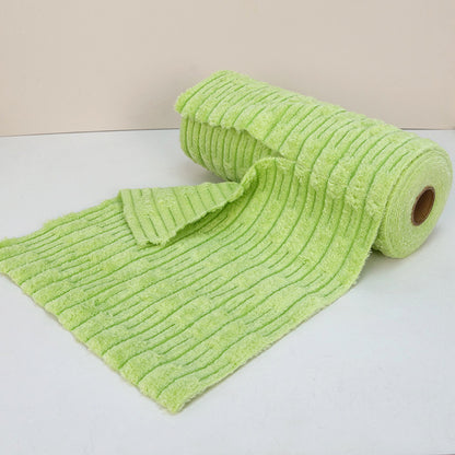 Bamboo-Textured Peel-Apart Microfiber Cloth — Reusable, Dual-Purpose (Dry & Wet), Effortless Cleaning for Busy Homes