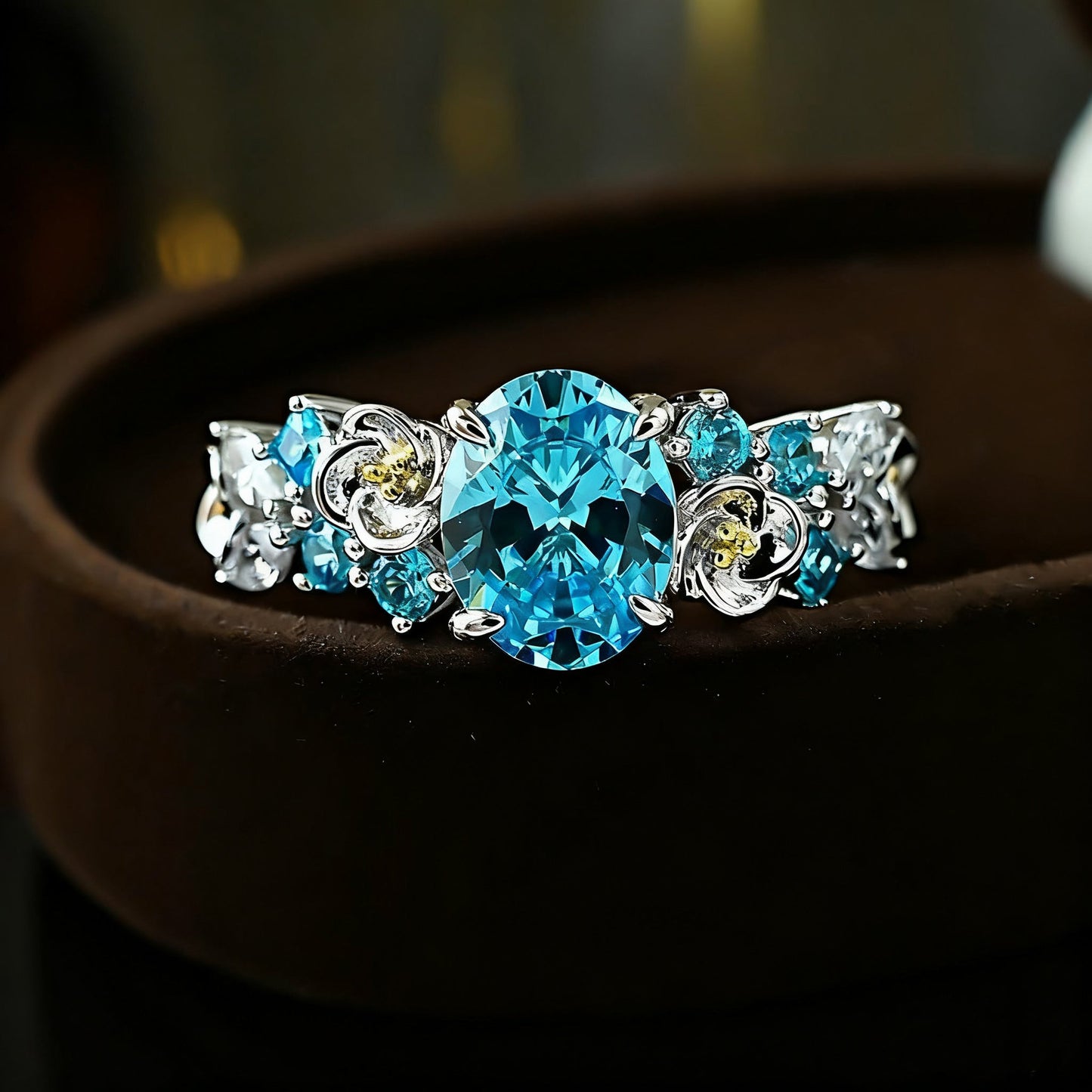 🔥-Histone Magnetology Moissanite Diamond Ring💖💍