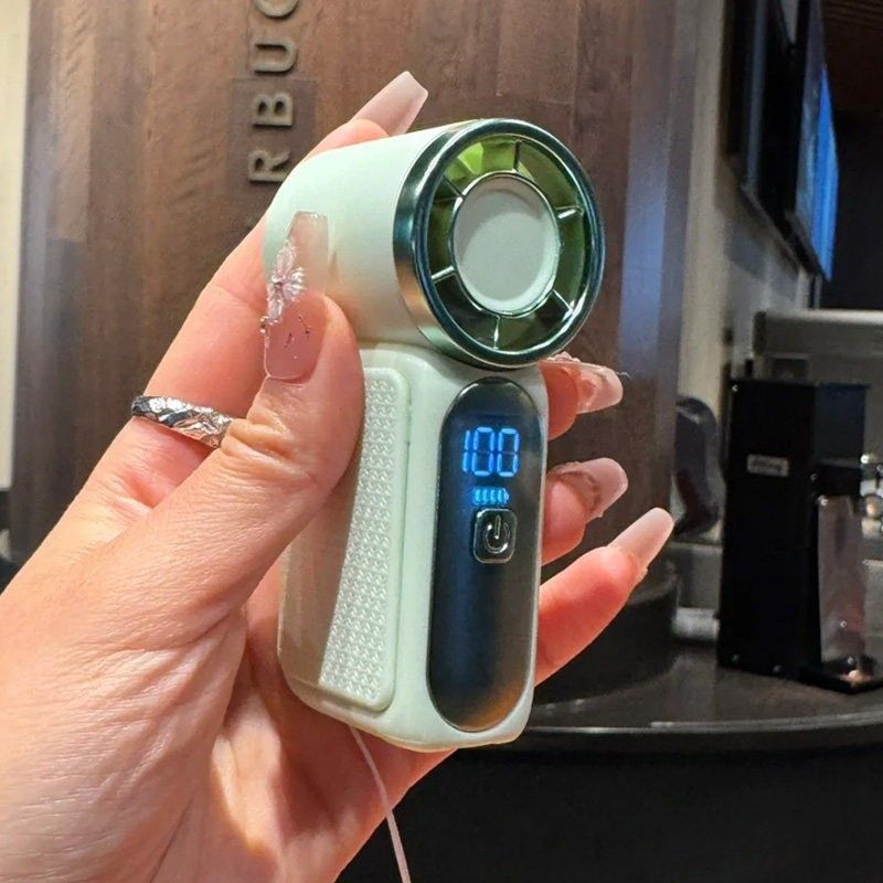 summer essentials ✨Mini fan "Pocket-Sized. Power-Packed. Cool Anywhere."