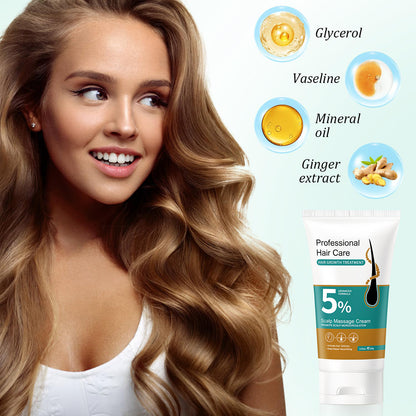 5% Minoxidil Keratin Scalp Soothing Massage Cream