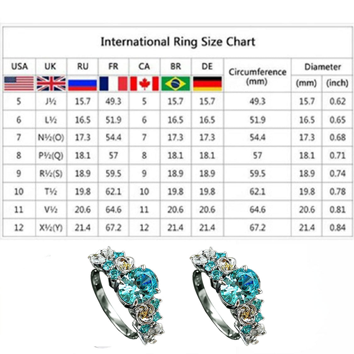 🔥-Histone Magnetology Moissanite Diamond Ring💖💍