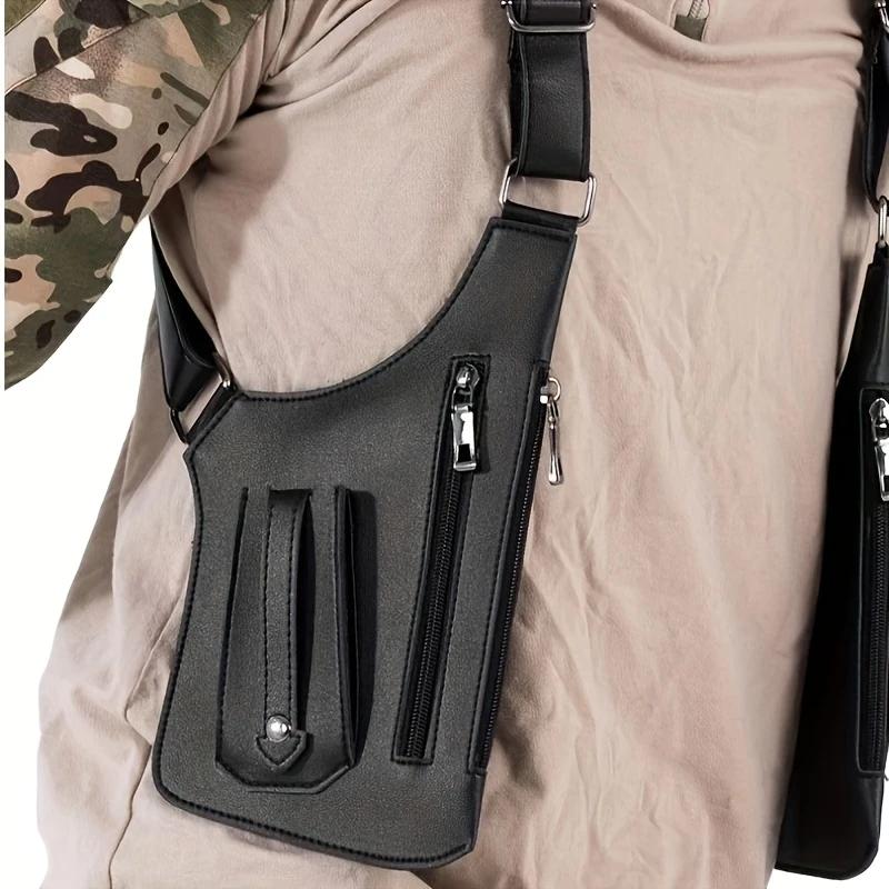 🔥HOT SALE 49% OFF-Premium Leather Adjustable Underarm Shoulder Bag for Men & Women