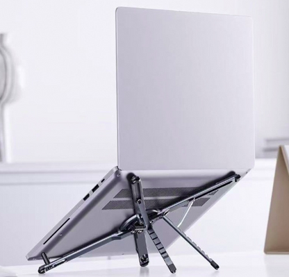 Aluminum Portable Multi-Functional Magnetic 3-in-1 Stand for Tablet, Smartphone, and Laptop