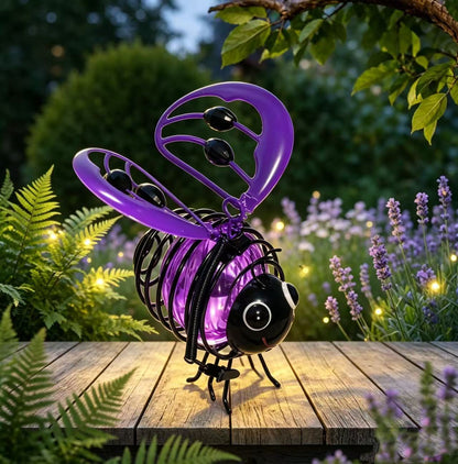 🌙🍃🪴 LIMITED-TIME 50% OFF! Hanging Solar Bee Light – Warm Amber Glow. Flicker-Free. Perfect for Garden Parties. Camping. or Kids' Rooms – Spread Joy Day and Night 🌞🌜
