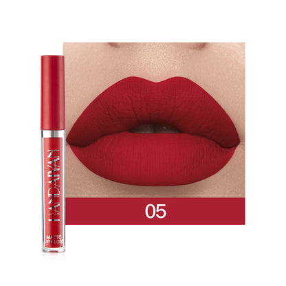 HanDaiYan Genuine Non-Transfer Liquid Lipstick Set (6 Pieces)