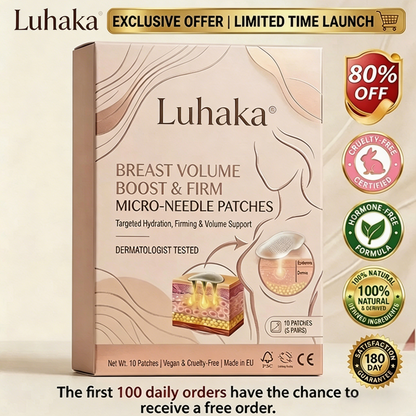 Luhaka® Targeted Breast Enhancement Advanced Nano Microneedle Patch