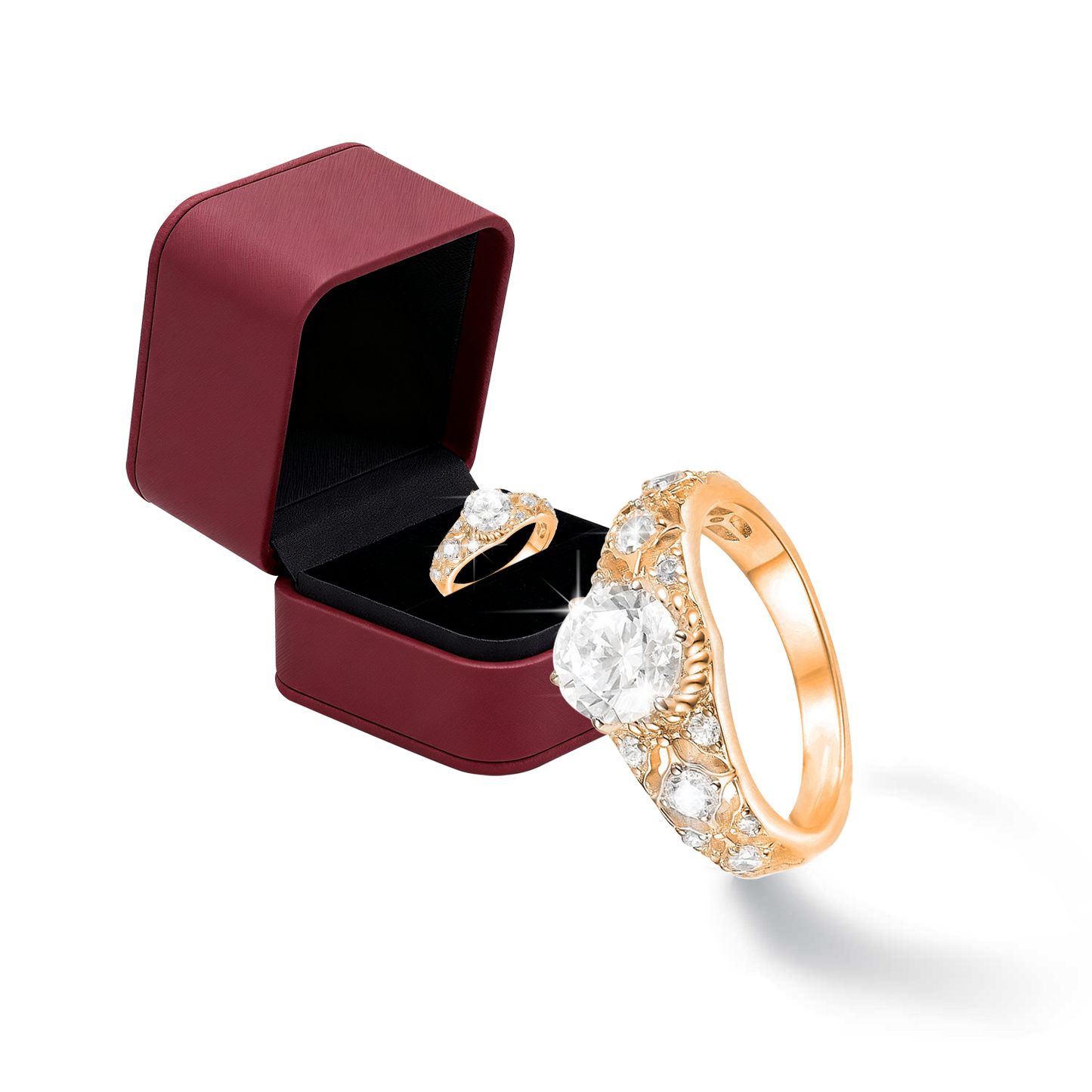💥Last Day Promotion 88% OFF 🔥- Misspone Magnetology Moissanite Diamond Ring💖