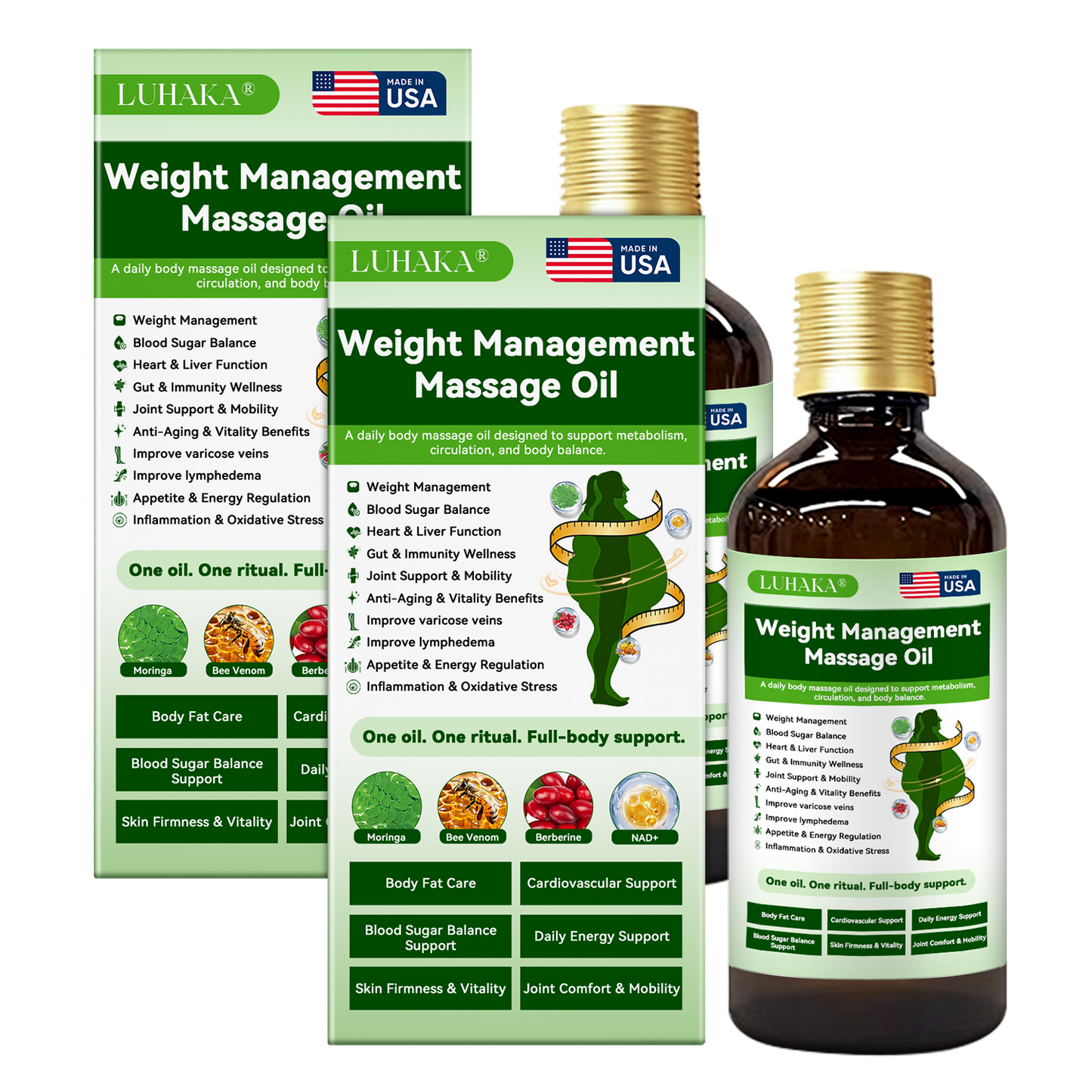 Luhaka® Weight Management Massage Oil