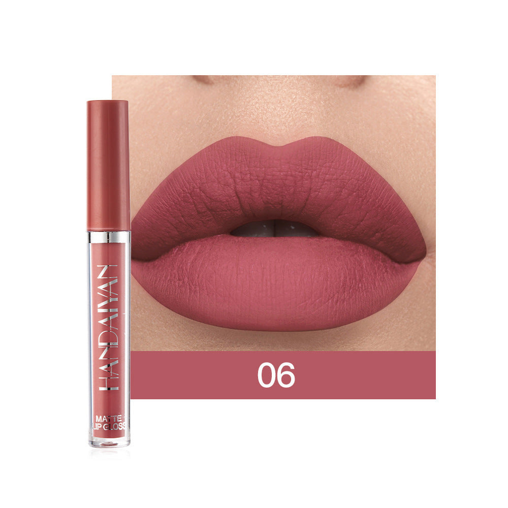 HanDaiYan Genuine Non-Transfer Liquid Lipstick Set (6 Pieces)
