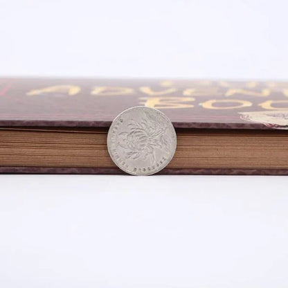 ❤️📚 Our Adventure Book Scrapbook 📸💕 - Retro Style Embossed Letter Cover. Perfect for Travel & Memories 💭